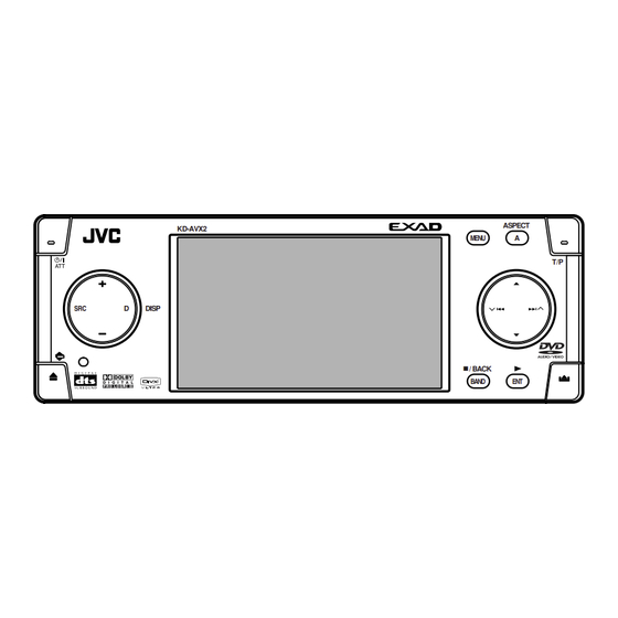 JVC EXAD KD-AVX2 Manual De Instrucciones