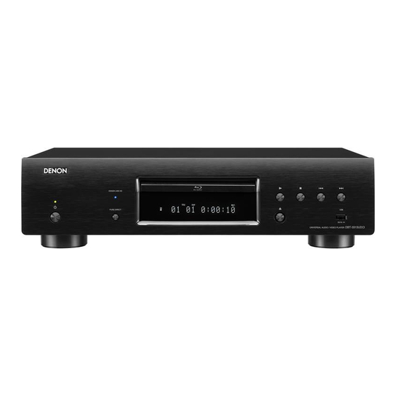Denon DBT-3313UDCI Manual Del Usuario