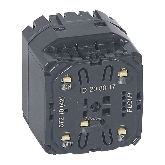 LEGRAND Celiane 672 10 Manual Del Usuario