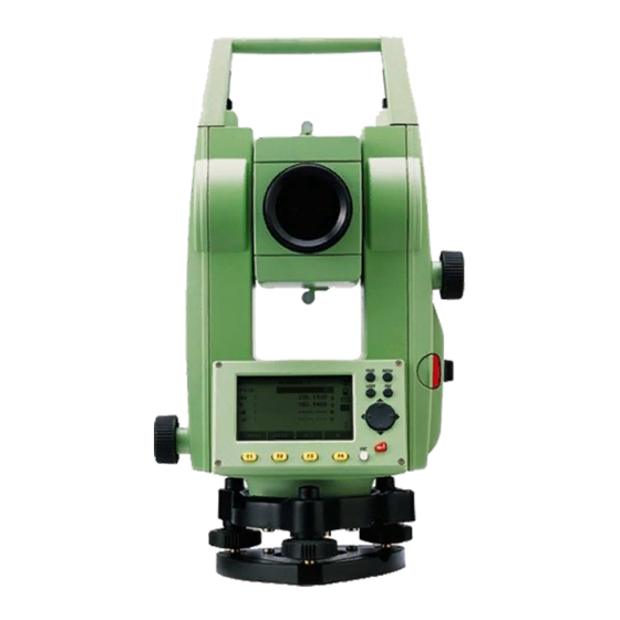 Leica TPS400 Serie Manual De Empleo
