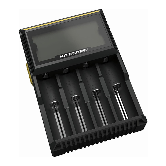 Nitecore Digicharger D4 Manual Del Usuario