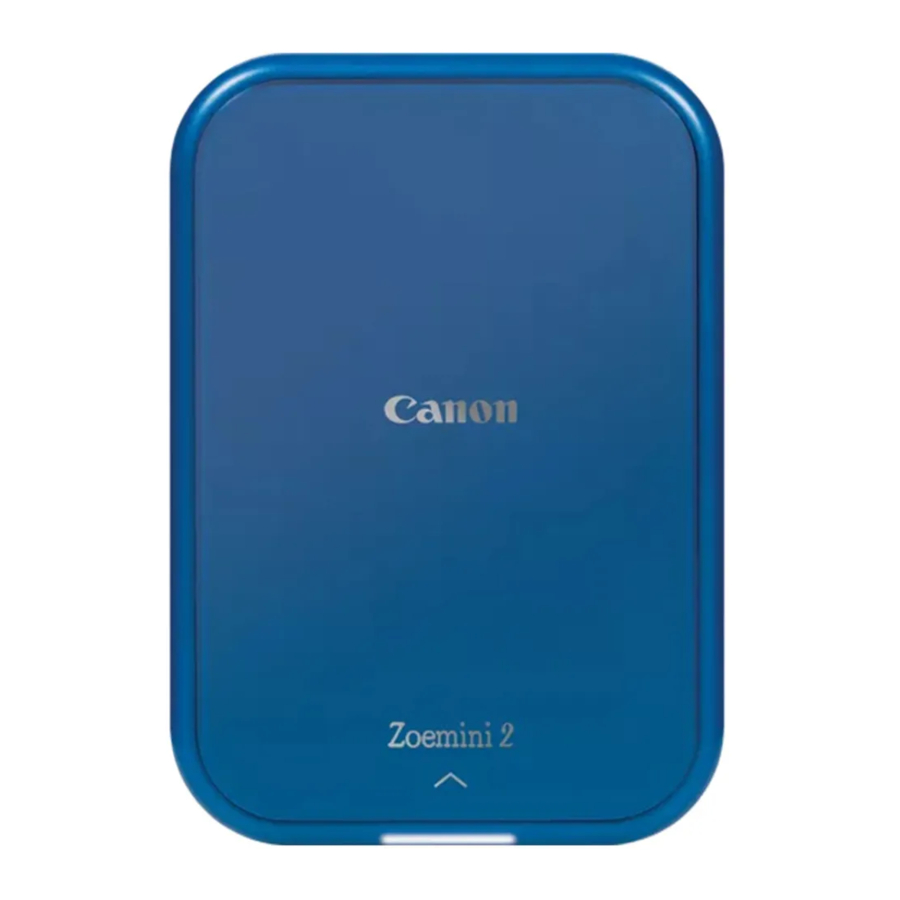 Manual de Canon Zoemini 2