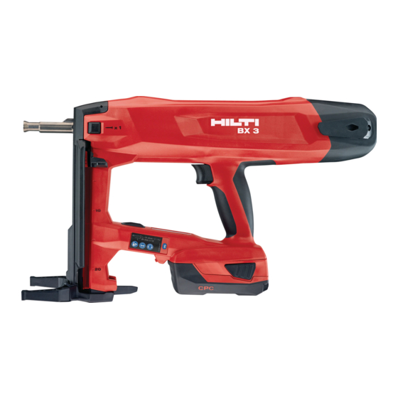 Hilti BX 3-ME Manual De Instrucciones Original