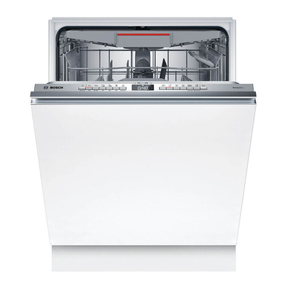 Bosch SBV6YCX02E Manual De Usuario