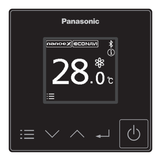 Panasonic CZ-RTC6WBL Instrucciones De Instalación