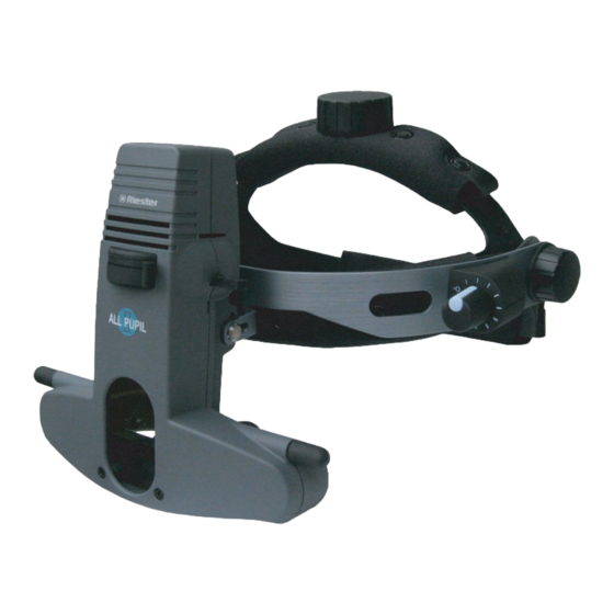 Riester ALL PUPIL II Manual De Uso