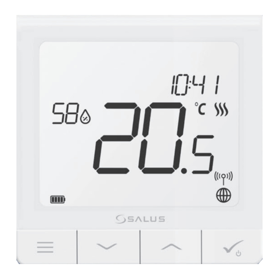 Salus Controls Quantum SQ610RF Manual Del Usuario