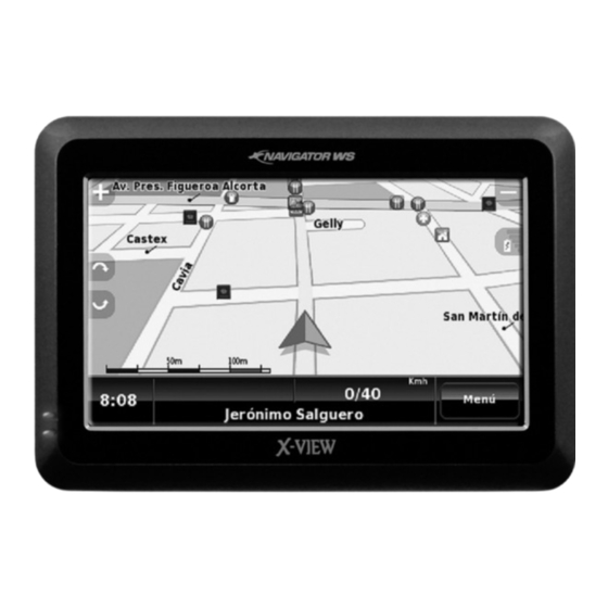 X-View NAVIGATOR WS Manual De Instrucciones