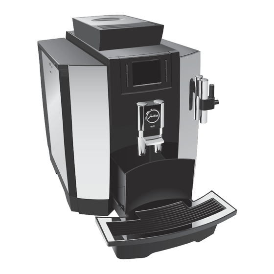 Jura WE8 Manual De Uso