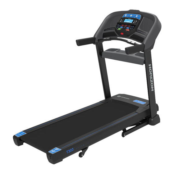 Horizon Fitness T303-03 Manuales