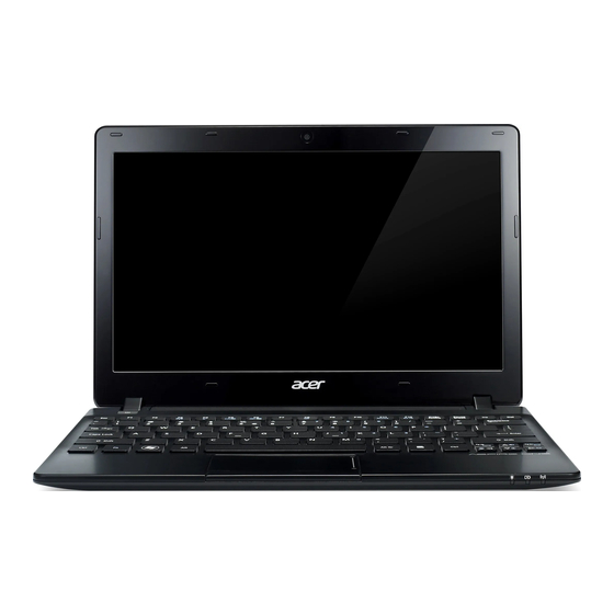 Acer Aspire One Guía Rápida