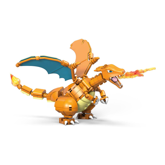 Mega POKEMON CHARIZARD Manuales