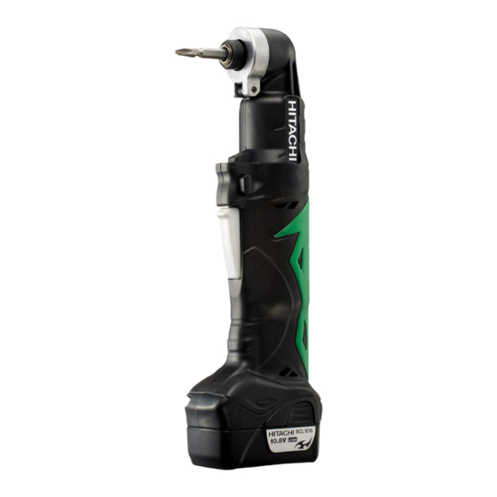 Hitachi WH 10DCL Instrucciones De Manejo