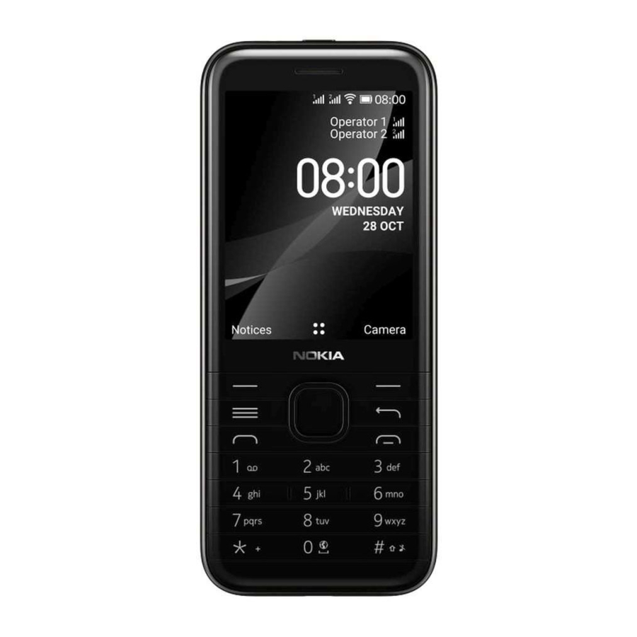 Nokia 8000 4G Manual Del Usuario