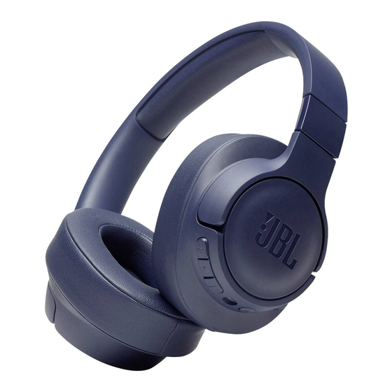 Harman JBL TUNE 750BT NC Manual Del Usuario