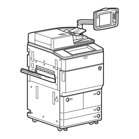 Canon imageRUNNER Advance 8105 Guía De Usuario
