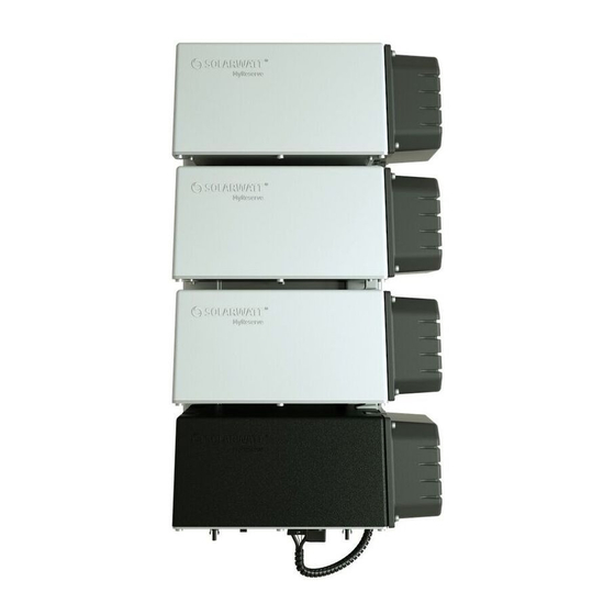 SOLARWATT MYRESERVE Instrucciones De Uso E Instalación
