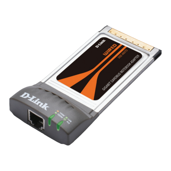 D-Link DGE-660TD Manuales