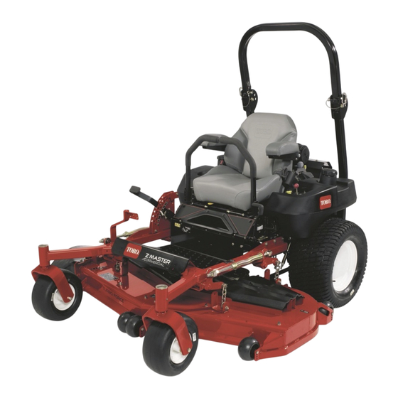 Toro Z Master Professional 7000 Manual Del Operador