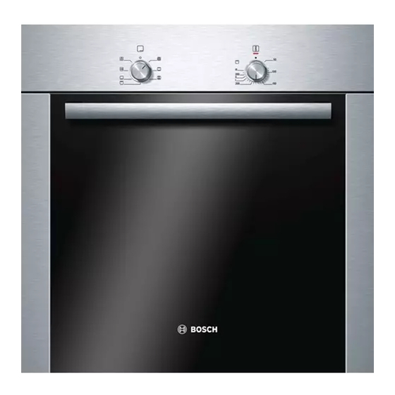 Bosch HBA20B2 0 Serie Instrucciones De Uso