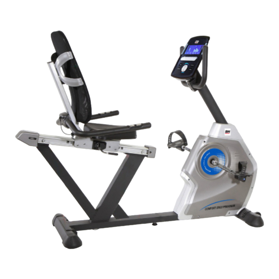 BH FITNESS H852 Instrucciones De Montaje