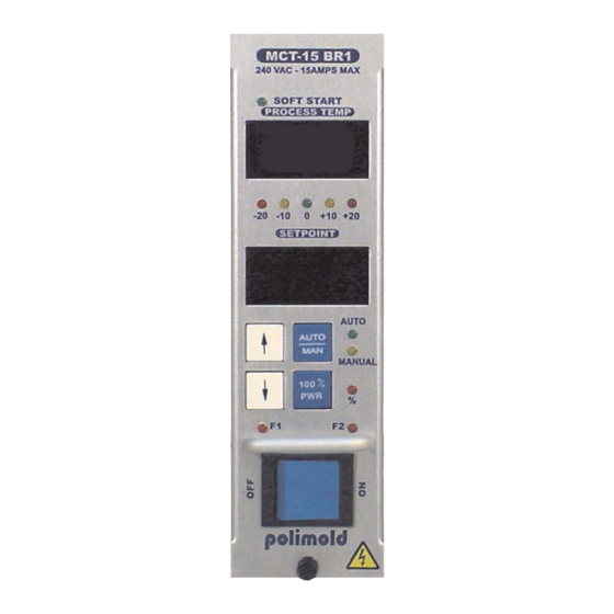 Polimold MCT-15 BR1 Manual Del Usuario