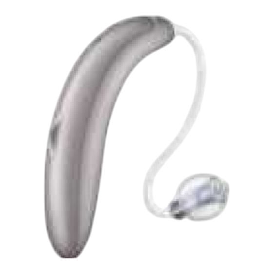 Sonova Unitron Moxi V-RS Manual Del Usuario