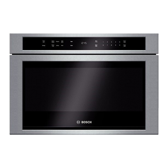 Bosch HMD8451UC Guía De Uso Y Cuidado