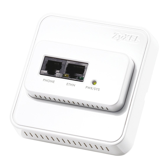Zyxel NWA1300-NJ Guia De Inicio Rapido