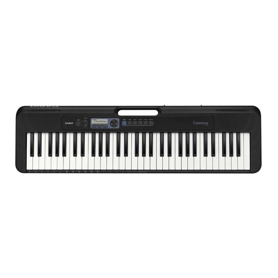 Casio Casiotone CT-S190 Guia Del Usuario