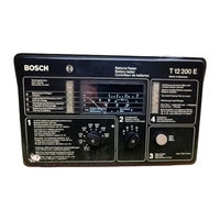 Bosch T 12 200 E Instrucciones De Manejo