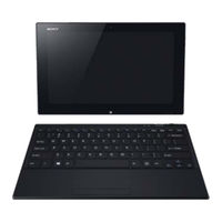 Sony VAIO Tap 11 SVT1122 Guia Del Usuario