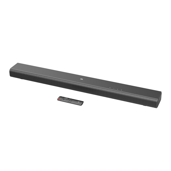 Harman JBL CINEMA SB510 Guia De Inicio Rapido