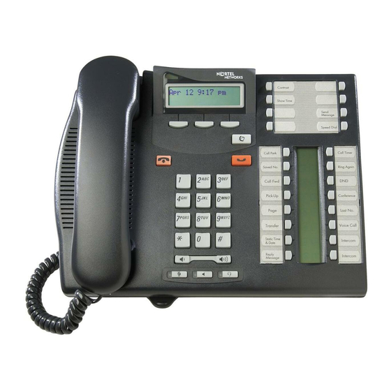 Avaya T7316E Guía De Usuario