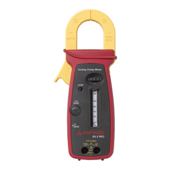 Amprobe RS-3 PRO Manuales