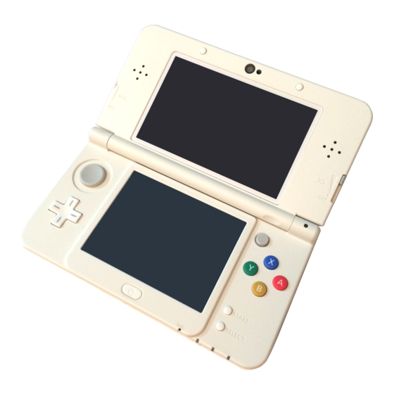 Nintendo New  3DS Manual De Instrucciones