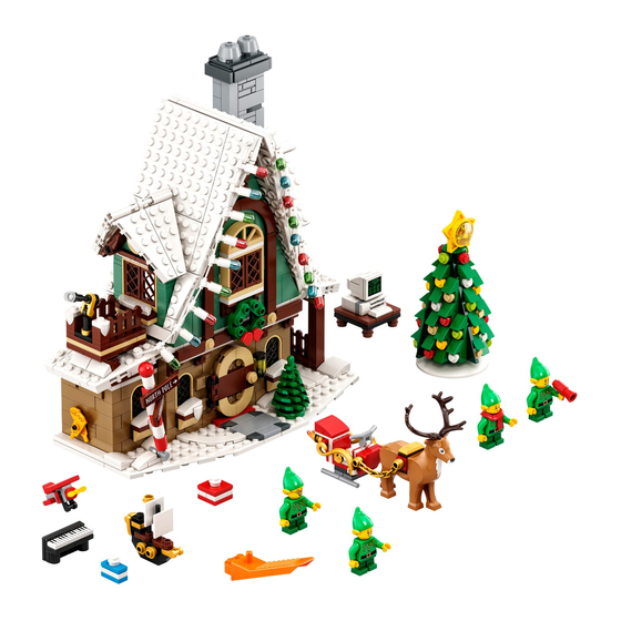 LEGO Elf Club House Manual De Instrucciones