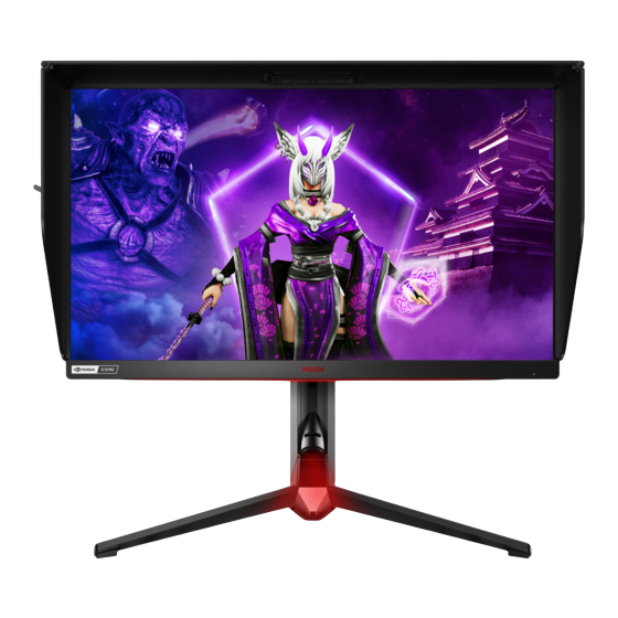 AOC AGON AG254FG Manual Del Usuario