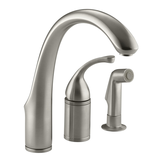 Kohler K-10430 Guía De Instalación Y Cuidado