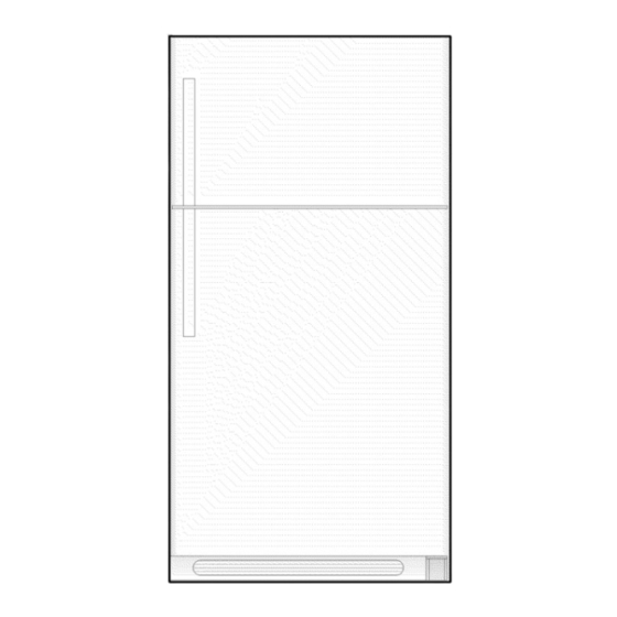 Electrolux Top Mount Manual De Uso Y Cuidado