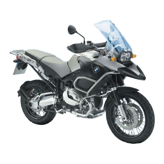 BMW Motorrad R 1200 GS Adventure Manual De Instrucciones