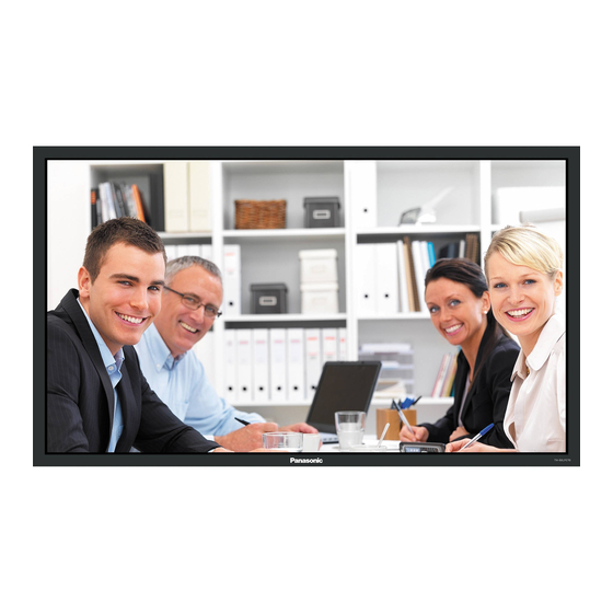 Panasonic TH-50LFC70U Manual De Instrucciones