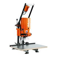 blum MINIPRESS M Manual De Instrucciones