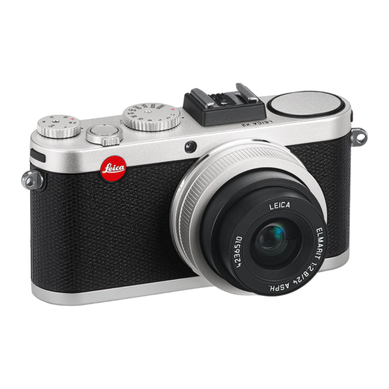 Leica X2 Instrucciones