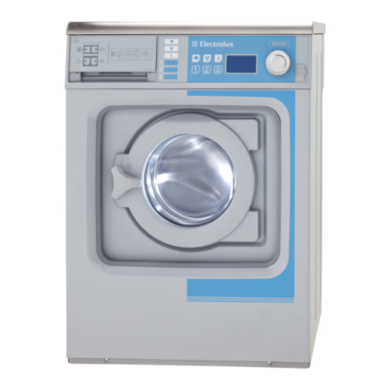 Electrolux Professional W555H Lagoon Manuales