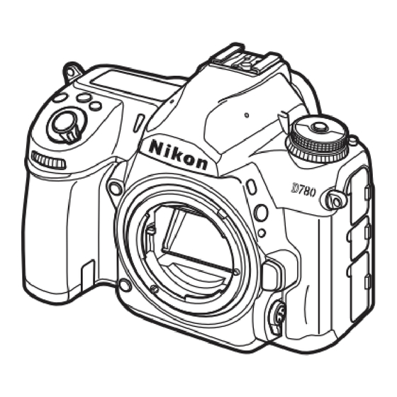 Nikon D780 Manual Del Usuario
