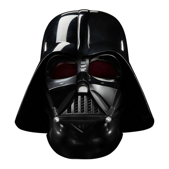 Hasbro DISNEY STAR WARS DARTH VADER Manual De Instrucciones