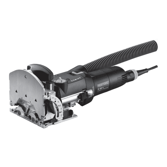 Festool DOMINO DF 500 Manual De Instrucciones