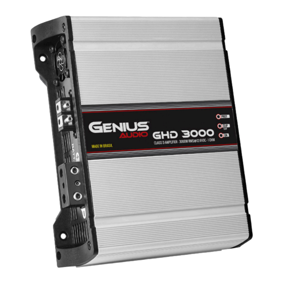 Genius Audio GHD 3000 Manual Del Usuario