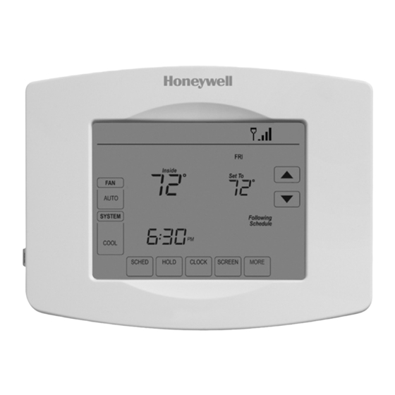 Honeywell TH8320WF Manual Del Usario